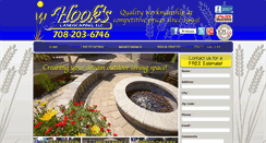 Desktop Screenshot of hookslandscaping.com